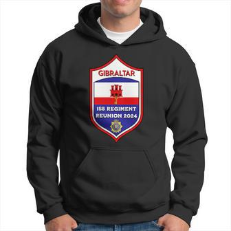 158 Regiment Gibraltar Reunion 2024 Hoodie - Thegiftio UK