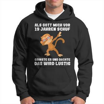 19 Jahre Als Gott Michor 19 Jahen Kref 19Th Birthday Kapuzenpullover - Geschenkecke