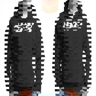 2024 Trump 45 47 I'm Voting For Trump God Bless America Hoodie | Mazezy