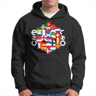 24 Nation Soccer Teams In Europe Greatest Football Event Hoodie - Thegiftio UK
