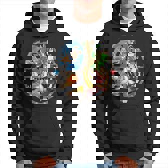 4 Benders Into 4 Quadrants Of A Circle Hoodie - Thegiftio