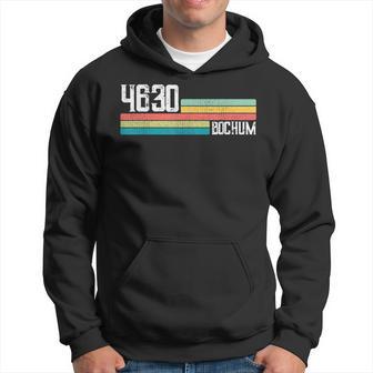 4630 Bochum Retro Old Postcodeintage Sign Kapuzenpullover - Seseable