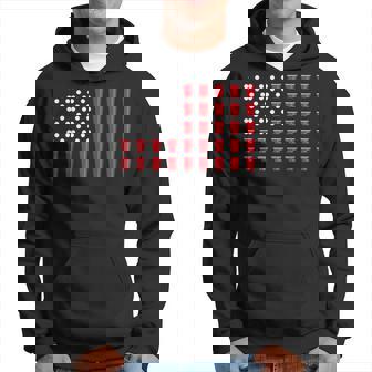 4Th Of July Beer Pong American Flag College Party Hoodie - Monsterry
