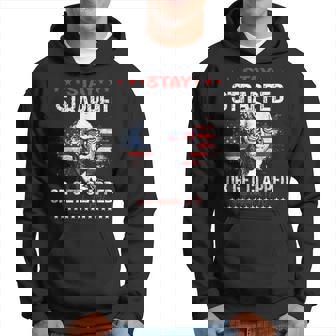 4Th Of July George Washington Stay Strapped Or Get Clapped Hoodie | Mazezy
