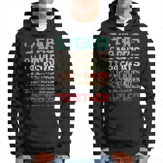 5 Años Juntos Pareja Coincidencia Quinto Aniversario De Bodas Sudadera - Regaloses