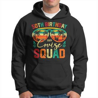 50Th Birthday Cruise Squad 2024 Cruise Crew Party Vacation Hoodie - Monsterry CA