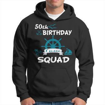 50Th Birthday Cruise Squad 50 Years Hoodie - Thegiftio UK