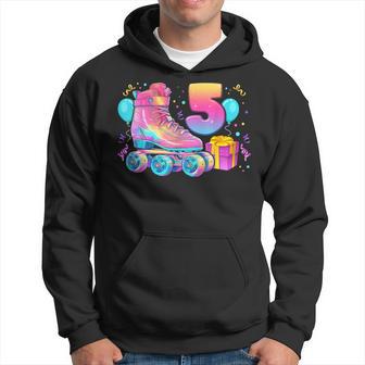 5º Cumpleaños Niña 5 Años Patines Número 5 Sudadera - Regaloses