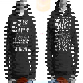 6 Years Down Forever To Go Couple 6Th Wedding Anniversary Hoodie - Monsterry