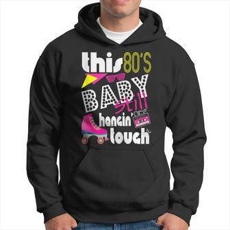 This 80'S Baby Still Hangin Tough Cute Retro Eighties Hoodie - Thegiftio UK