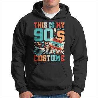 This Is My 90'S Costume 1990S 90S Outfit Disco Party Retro Hoodie - Thegiftio UK