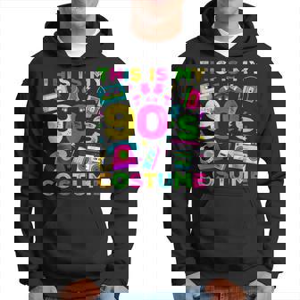 This Is My 90S Costume 90'S Style Nineties Retro Party Hoodie - Thegiftio UK