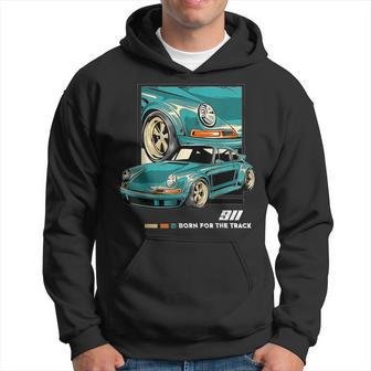 911 Gt3 Rs Silhouette Oldtimer Retrointage Car Kapuzenpullover - Geschenkecke