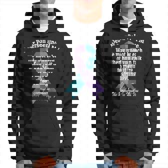 988 Suicide Prevention Awareness Dear Person Behind Me Hoodie - Thegiftio UK