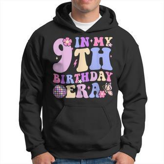 In My 9Th Birthday Era Nine 9 Years Old Disco Ball Bday Hoodie - Thegiftio UK