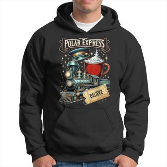 All Aboard Polar Express Christmas North Pole Christmas Hoodie - Thegiftio UK