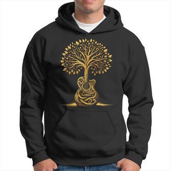 Acoustic Guitar Tree Guitar Player Guitarist Hoodie - Thegiftio UK