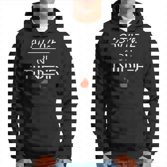 Active On Tinder Divertida Para Citas Sudadera - Regaloses