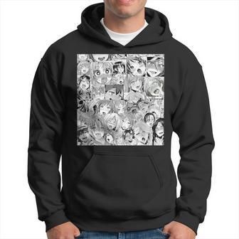 Ahegao Otaku Anime Dripping Drooling Anime Weeb Love Kapuzenpullover - Geschenkecke