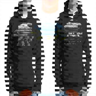 Alaska Bear Landscape Nature Hoodie - Thegiftio UK