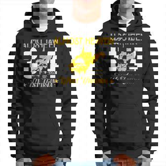 Almost Heaven 304 West Virginia Map Hoodie - Seseable