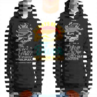 Always Be Nice To A Diver Scuba Diver Regalo Immersioni Felpa con cappuccio - Novitaregali
