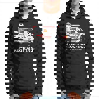 Amboolance Emt Paramedic Ems Ambulance Ghost Halloween Hoodie - Seseable