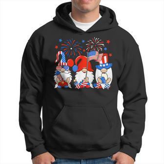 American Gnomes Celebrating Independence Day 4Th Of July Hoodie - Monsterry AU