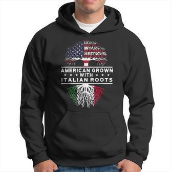 American Grown With Italian Roots Italy Hoodie - Thegiftio UK