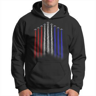 American Independence Bomber Jet Patriotic 4Th Of July Hoodie - Monsterry UK