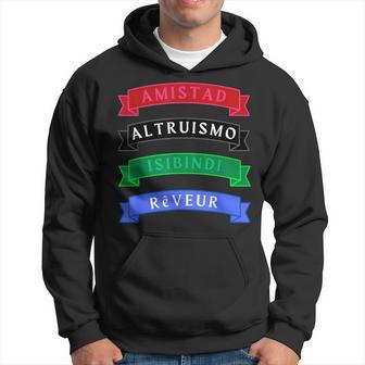 Amistad Isibindi Altruismo Reveur 4 Houses 1 Family Hoodie - Thegiftio UK