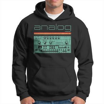 Analog Vintage Synthesizer Acid Nerd Synth 80S Hoodie - Thegiftio UK