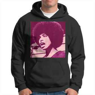 Angela Superstar Davis Hoodie - Thegiftio UK