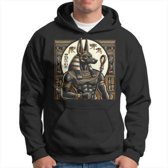 Anubis Egyptian God Ancient Egypt Mythology Pharaoh Hoodie - Thegiftio UK