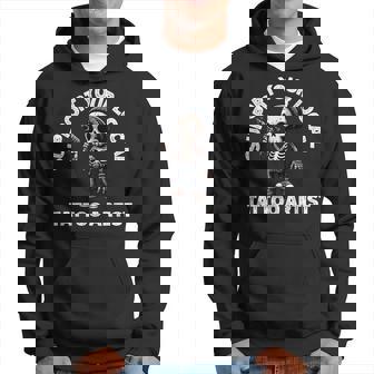 Apoya A Tu Esqueleto De Artista De Tatuajes Local Sudadera - Regaloses
