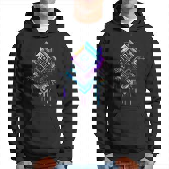 Arte Gráfico Abstracto Polígono Arquitectura Motivo Sudadera - Regaloses