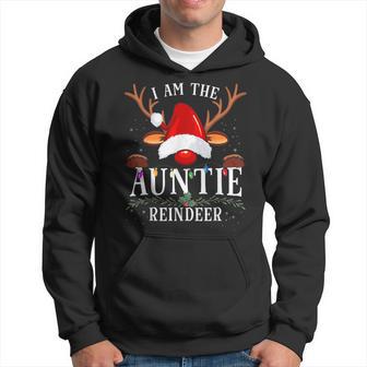 I Am The Auntie Reindeer Christmas Family Hoodie - Thegiftio UK
