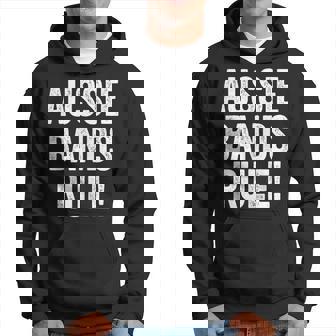 Aussie Bands Rule Australian Indie Rock Pop Jazz Folk Music Hoodie - Monsterry
