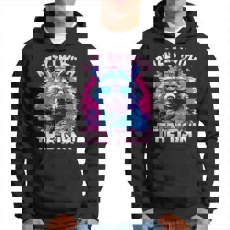 Autism Rizz Em With The Tism Meme Autistic Opossum Hoodie - Thegiftio UK