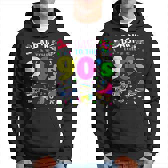 Back To 90'S 1990S Vintage Retro Nineties Costume Party Hoodie - Seseable