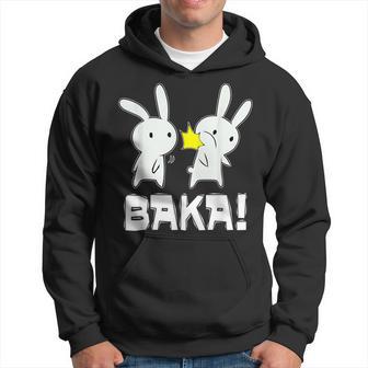 Baka Slogan Rabbit Ear-Fig For Japan Friends Kapuzenpullover - Geschenkecke