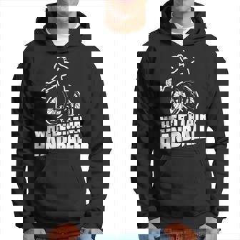 Balonmano Silla De Ruedas Jugador Handbolista Handball Sudadera - Regaloses