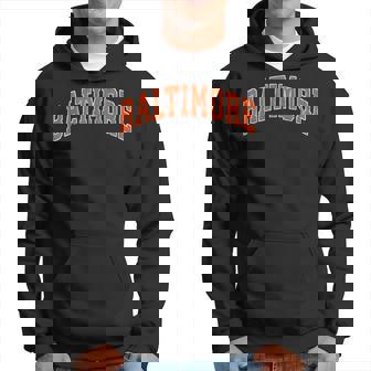 Baltimore Vintage Athletic Sports Hoodie - Thegiftio UK
