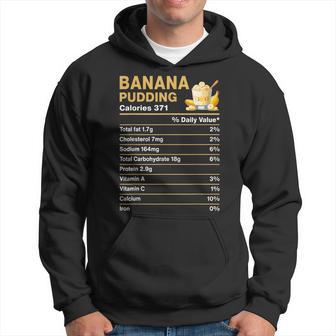 Banana Pudding Nutritional Facts Thanksgiving Christmas Hoodie - Thegiftio UK