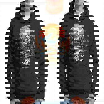 Banff Canadian National Park Retro Souvenir Hoodie | Seseable CA