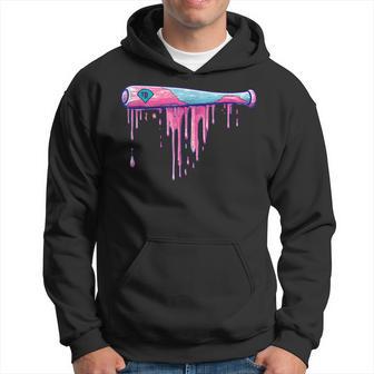 Baseball Bat With Sprinkles Drip Hoodie - Thegiftio UK