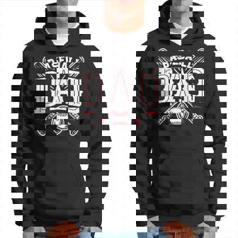 Baseball Dad Happy Fathers Day Hoodie - Monsterry