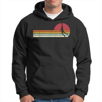 Basketball Sunset Sunsetintage Retro Distressed Kapuzenpullover - Geschenkecke