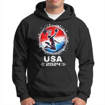 Basketball Team 2024 Basketball Apparel 2024 Usa Team 2024 Hoodie - Thegiftio UK