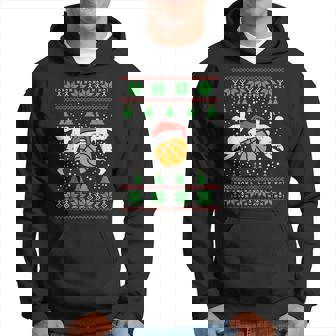 Basketball Ugly Christmas Sweater Sport Coach Player Pj Hoodie - Thegiftio UK